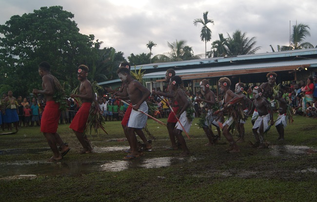 Malaita culturial dancers