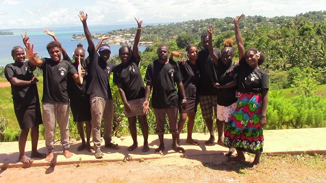 some of the youths in their group phototo