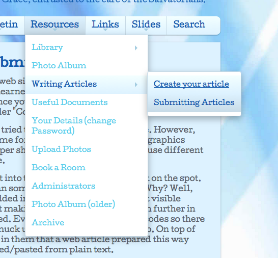 create your article