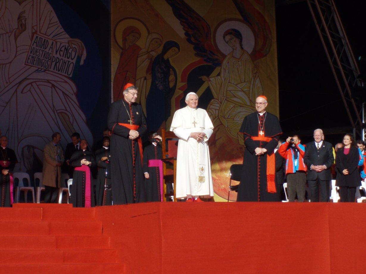 The Pope at the final event